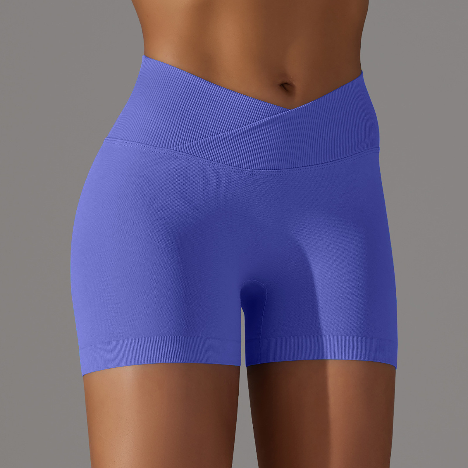 uublik Shorts Women Super Soft Workout Shorts With Pockets Purple
